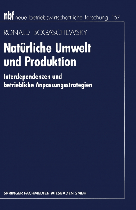 Natürliche Umwelt und Produktion