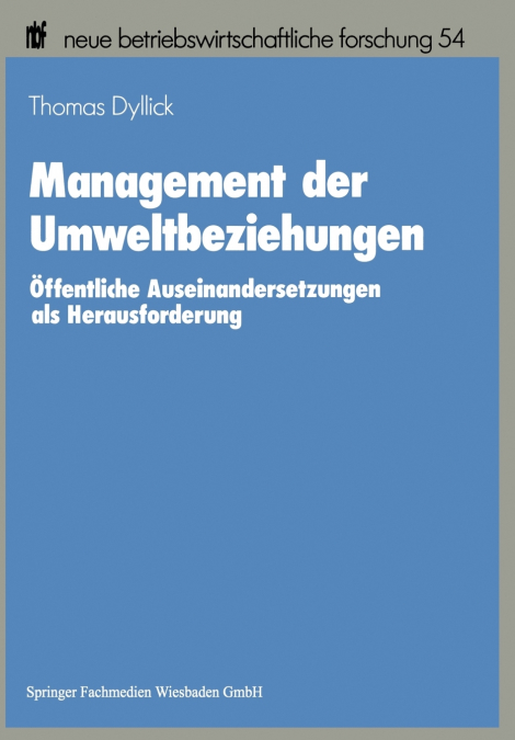 Management der Umweltbeziehungen