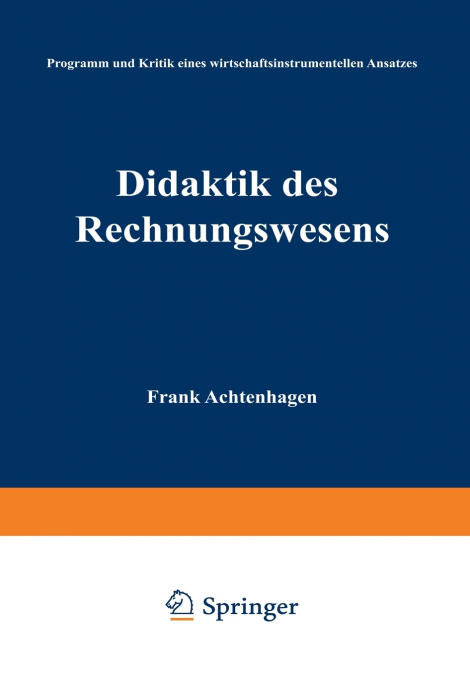 Didaktik Des Rechnungswesens