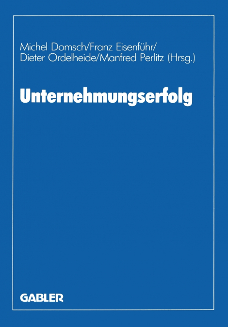 Unternehmungserfolg