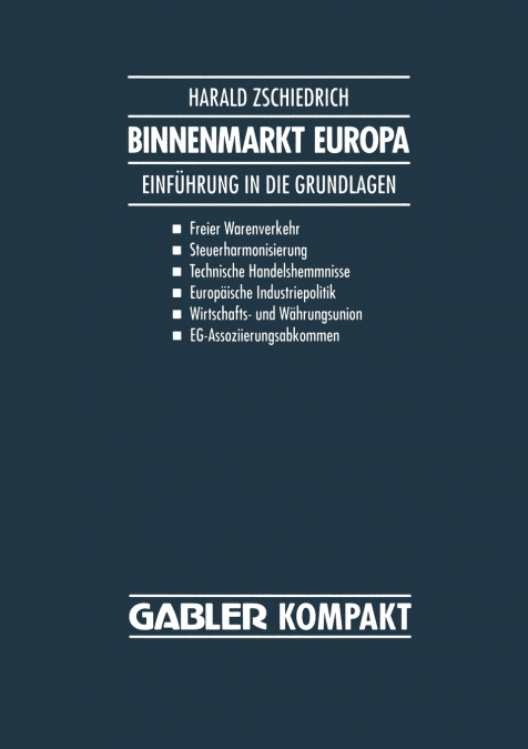 Binnenmarkt Europa