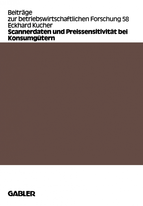 Scannerdaten und Preissensitivität bei Konsumgütern