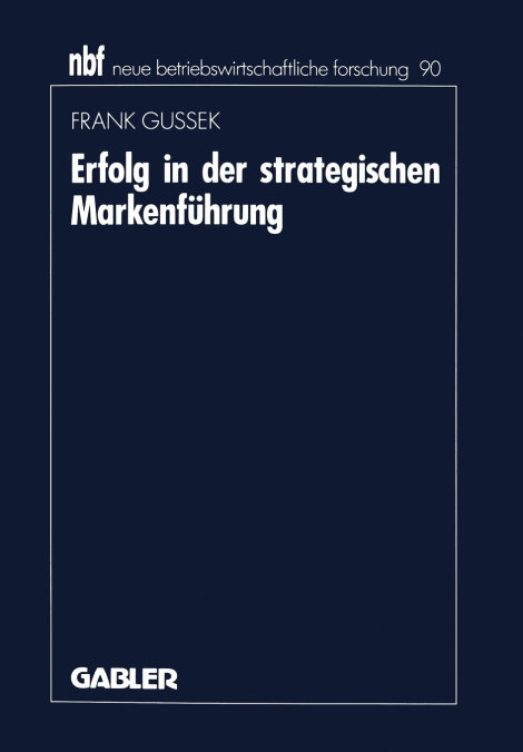 Erfolg in der strategischen Markenführung