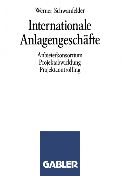 Internationale Anlagengeschäfte