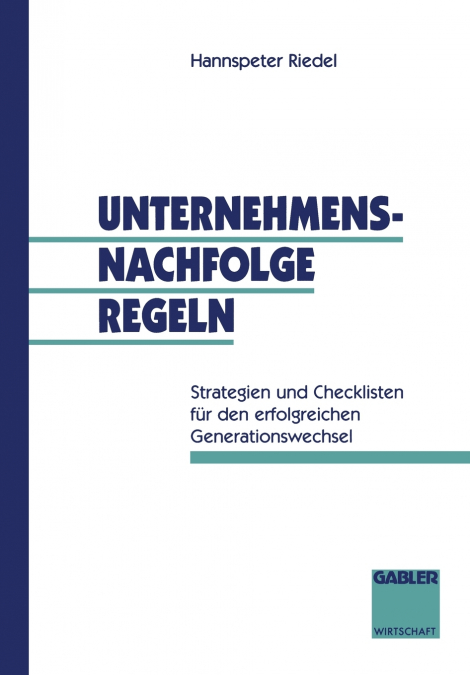 Unternehmensnachfolge regeln
