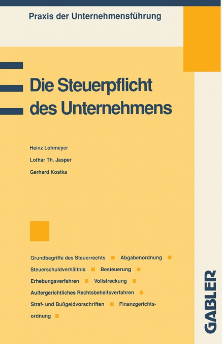 Die Steuerpflicht des Unternehmens