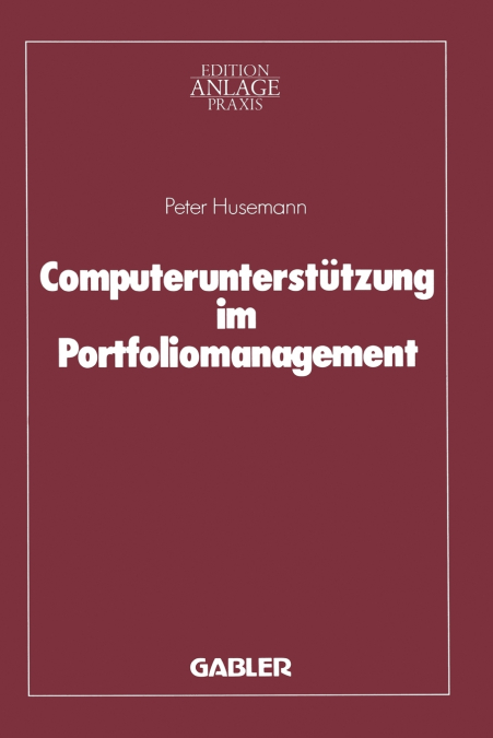Computerunterstützung im Portfoliomanagement