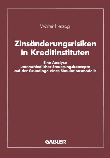 Zinsänderungsrisiken in Kreditinstituten