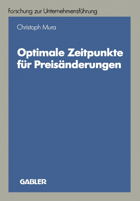 Optimale Zeitpunkte Fur Preisanderungen