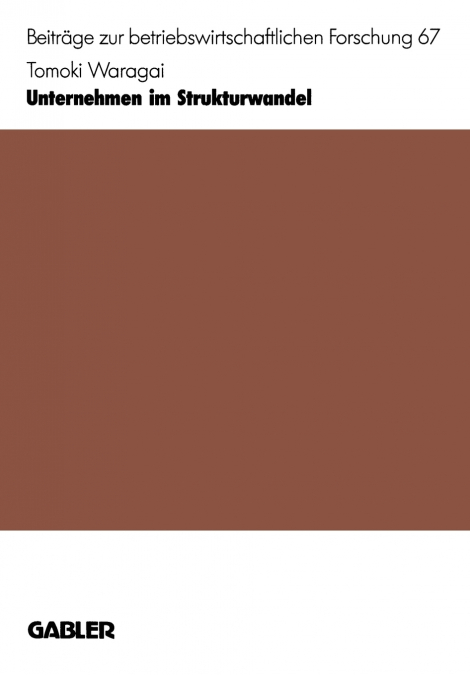Unternehmen im Strukturwandel
