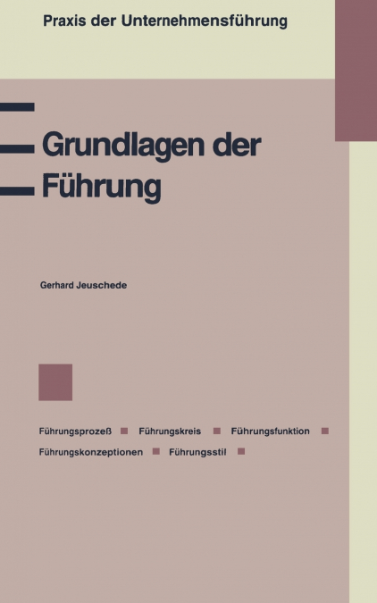 Grundlagen Der Fuhrung