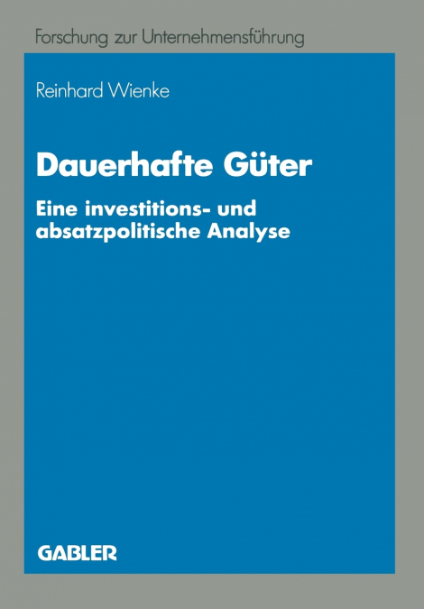 Dauerhafte Guter