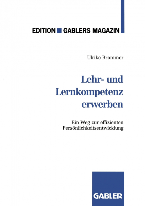 Lehr- und Lernkompetenz erwerben