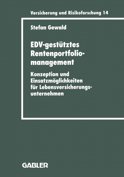 EDV-gestütztes Rentenportfoliomanagement
