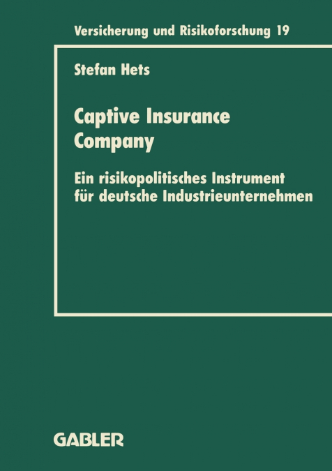Captive Insurance Company