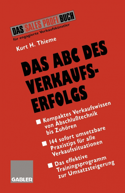 Das ABC Des Verkaufserfolgs