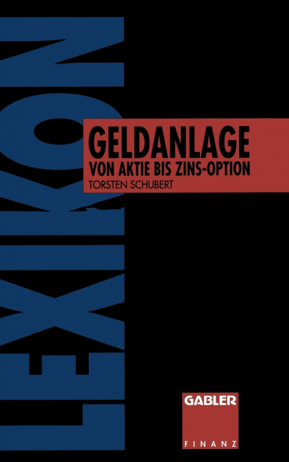Lexikon Geldanlage