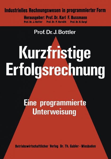 Kurzfristige Erfolgsrechnung