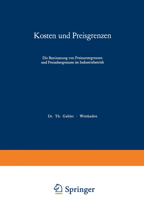 Kosten und Preisgrenzen