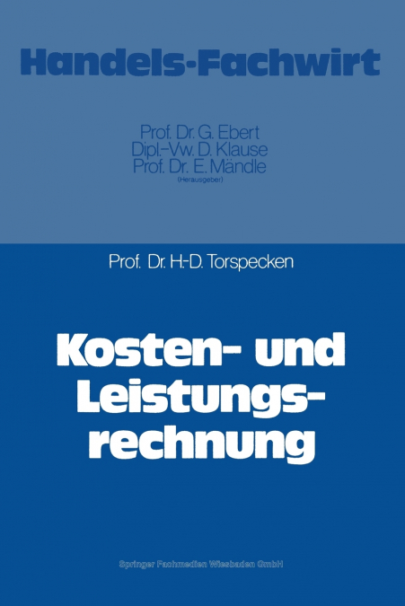 Kosten- und Leistungsrechnung
