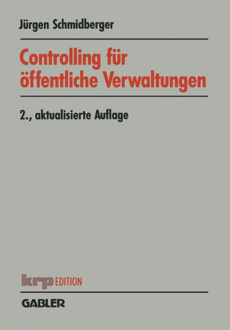 Controlling für öffentliche Verwaltungen