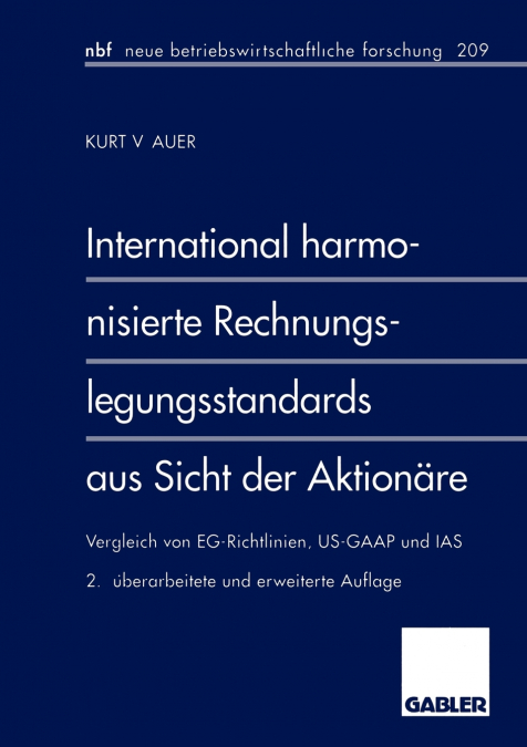International harmonisierte Rechnungslegungsstandards aus Sicht der Aktionäre