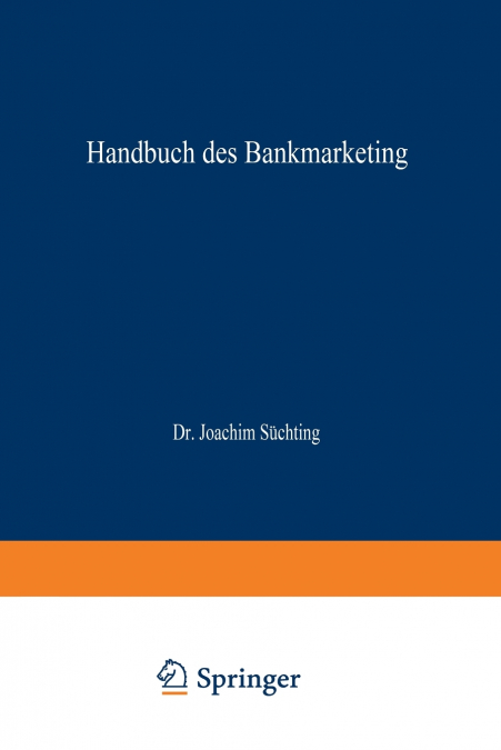 Handbuch des Bankmarketing