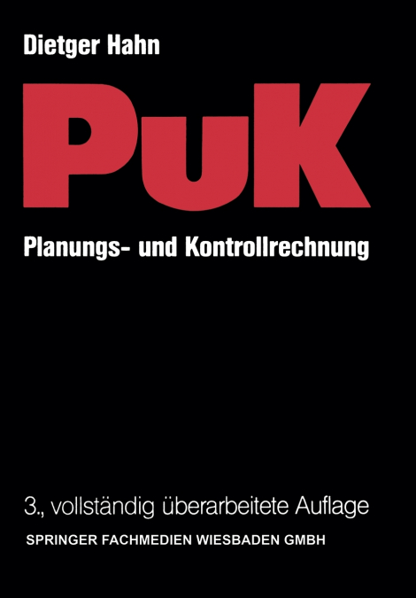 Planungs- und Kontrollrechnung - PuK