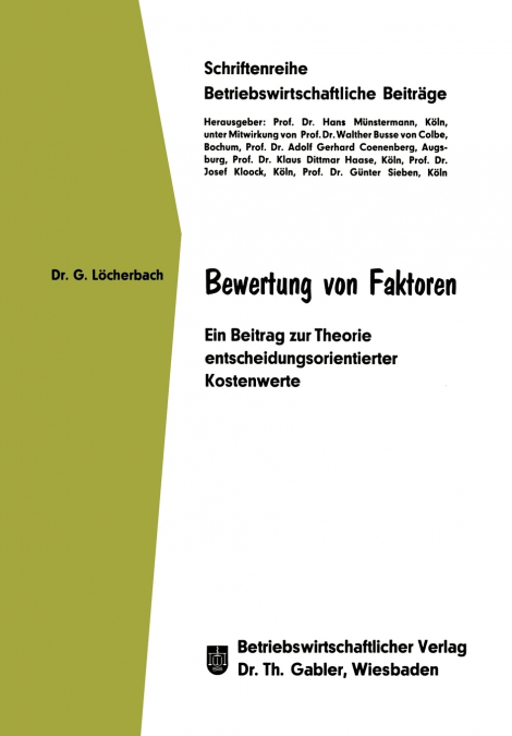 Bewertung von Faktoren