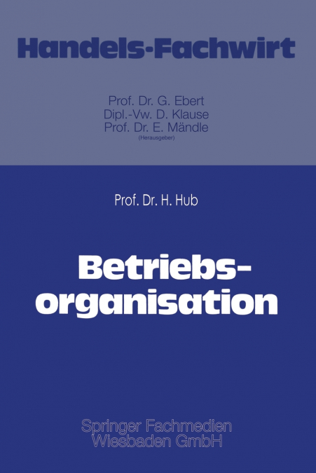 Betriebsorganisation