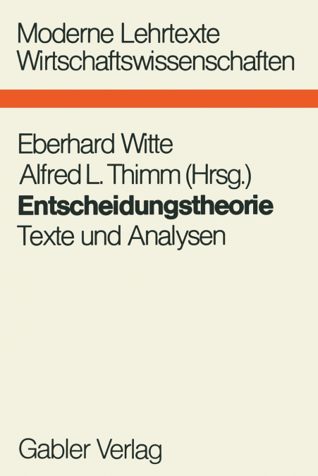 Entscheidungstheorie