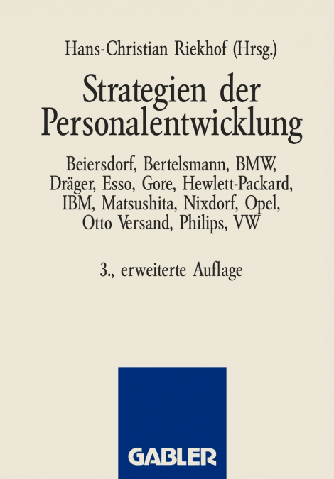 Strategien der Personalentwicklung