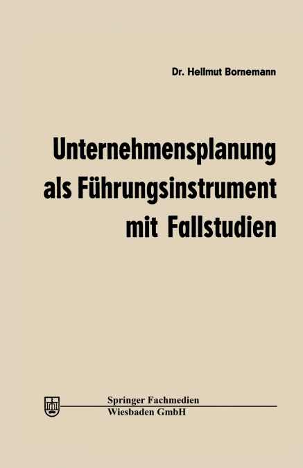 Unternehmensplanung ALS Fuhrungsinstrument