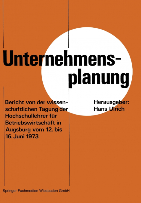 Unternehmensplanung