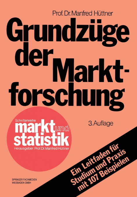 Grundzuge Der Marktforschung