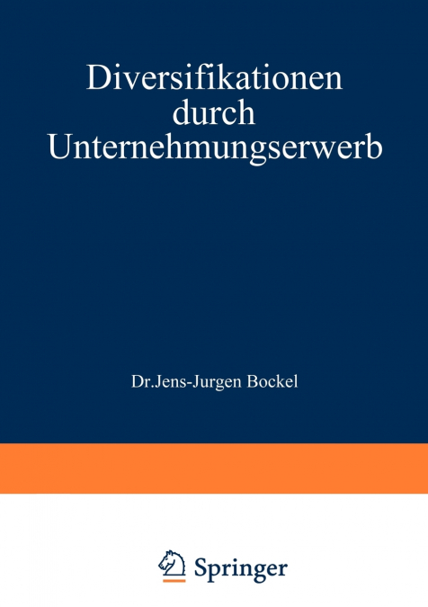 Diversifikationen durch Unternehmungserwerb