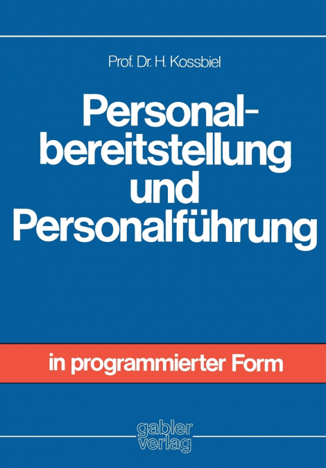 Personalbereitstellung Und Personalfuhrung