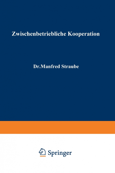 Zwischenbetriebliche Kooperation