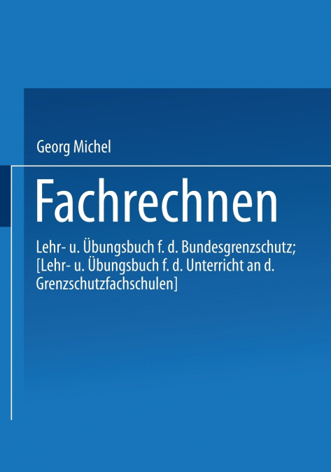Fachrechnen
