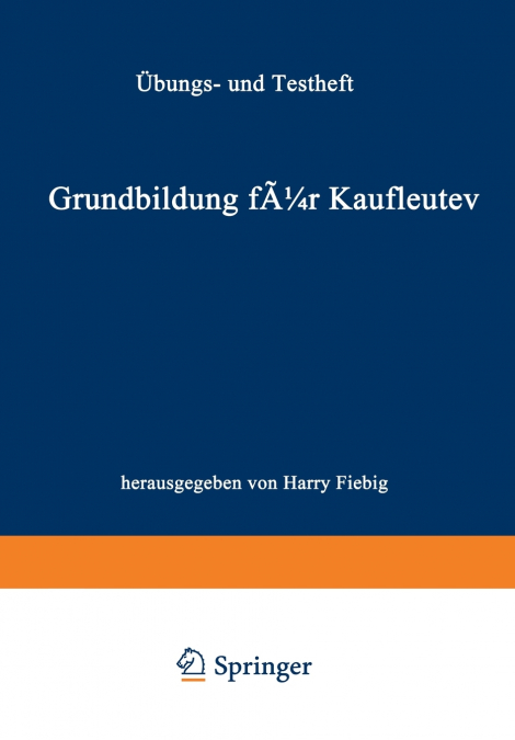 Grundbildung für Kaufleute