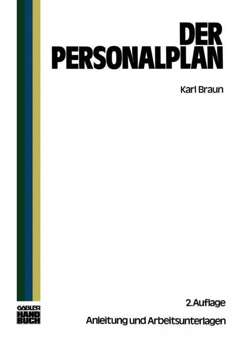 Der Personalplan