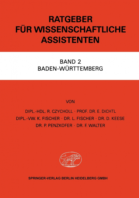 Ratgeber Fur Wissenschaftliche Assistenten