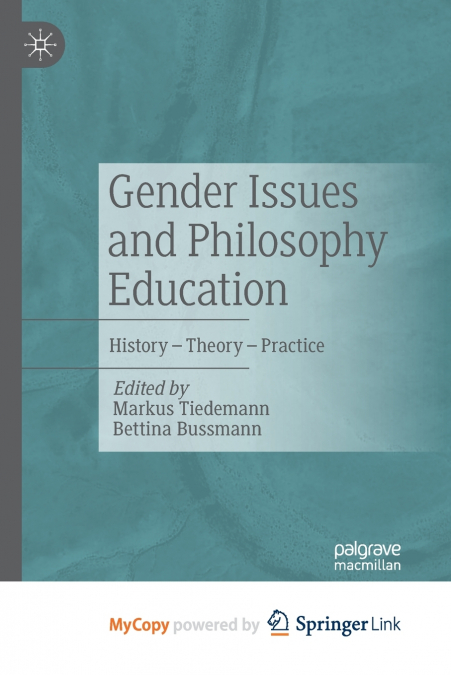 Gender Issues and Philosophy Education