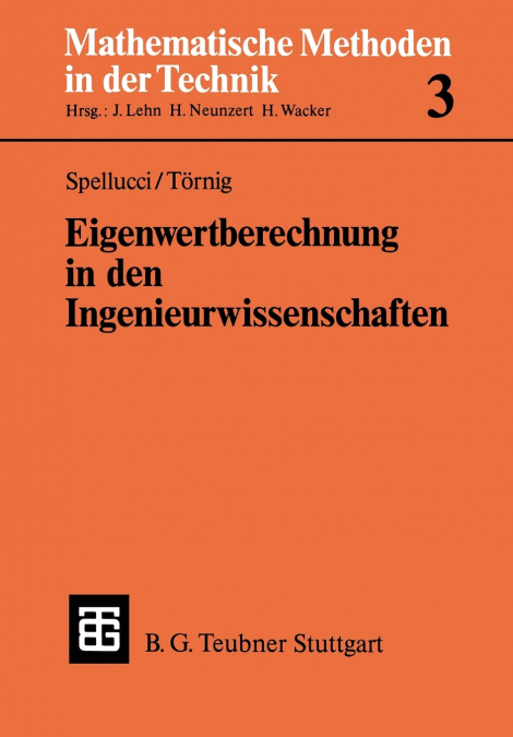 Eigenwertberechnung in den Ingenieurwissenschaften