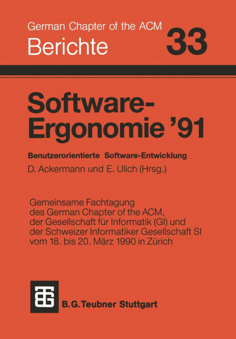 Software-Ergonomie 91