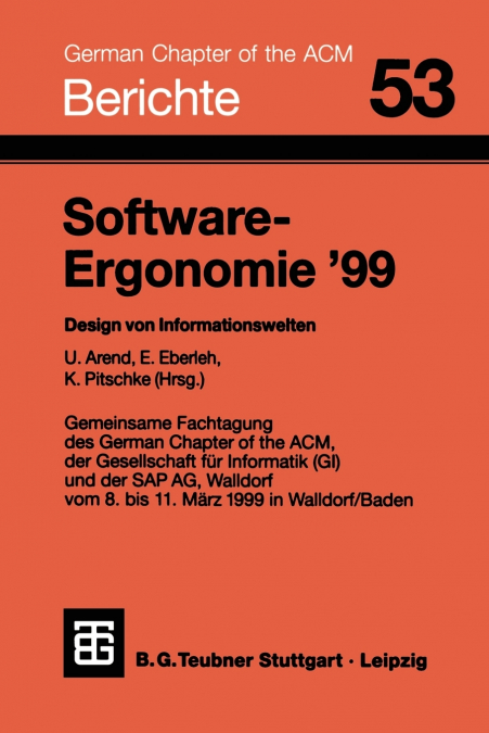 Software-Ergonomie ’99