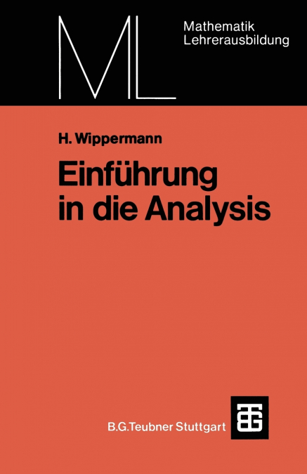 Einfuhrung in Die Analysis