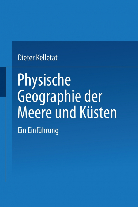 Physische Geographie Der Meere Und Kusten