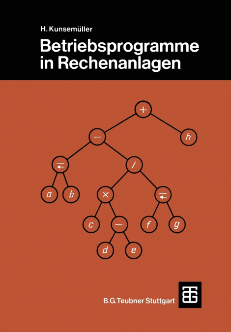 Betriebsprogramme in Rechenanlagen