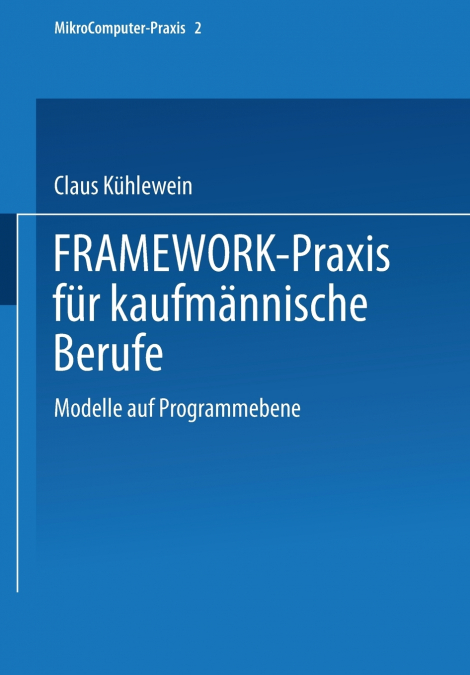 Framework-Praxis Fur Kaufmannische Berufe